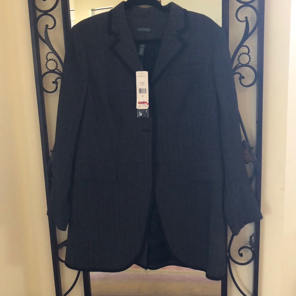 NWT Long Ralph Lauren Wool Suit Jacket